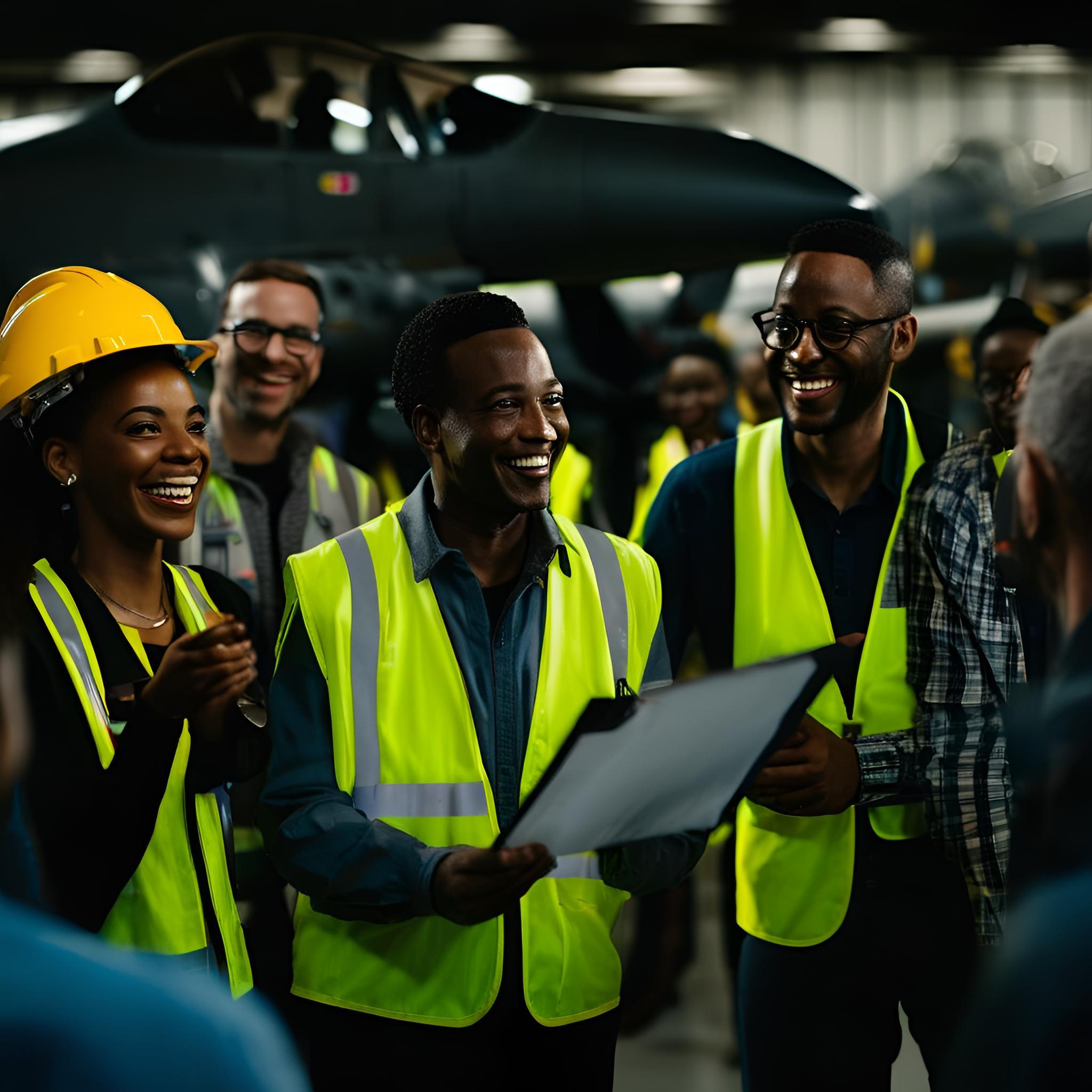 BLACK CIVIL AIRCRAFT ENGINEERS WELCOMING MEMBER